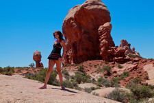 Redhead in the red desert - 01